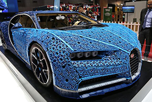 Lego, Bugatti Chiron in Paris Motor Show 30